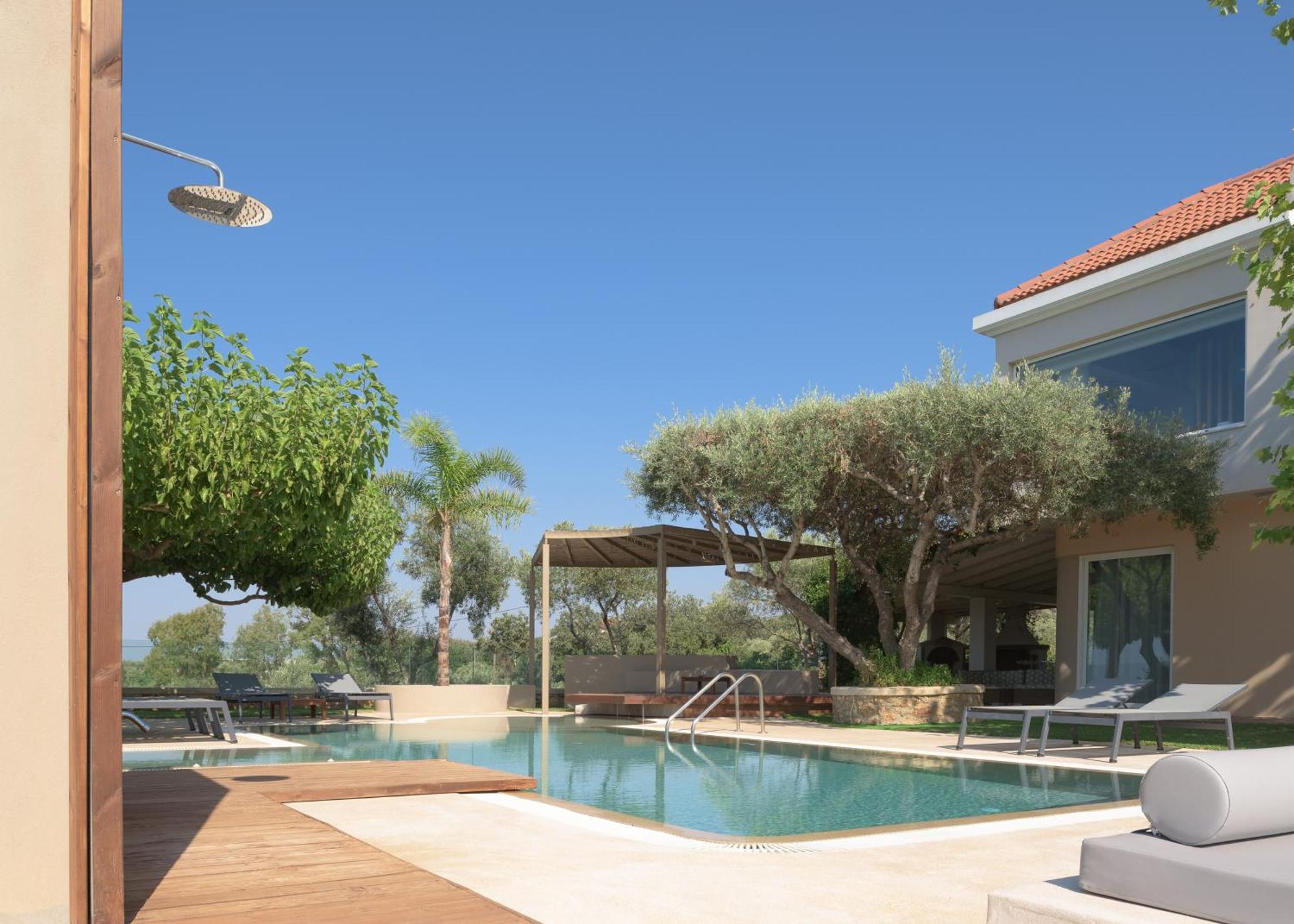 Thetree Villa, With Heated Pool & Spa Whirlpool Gállos Exterior foto