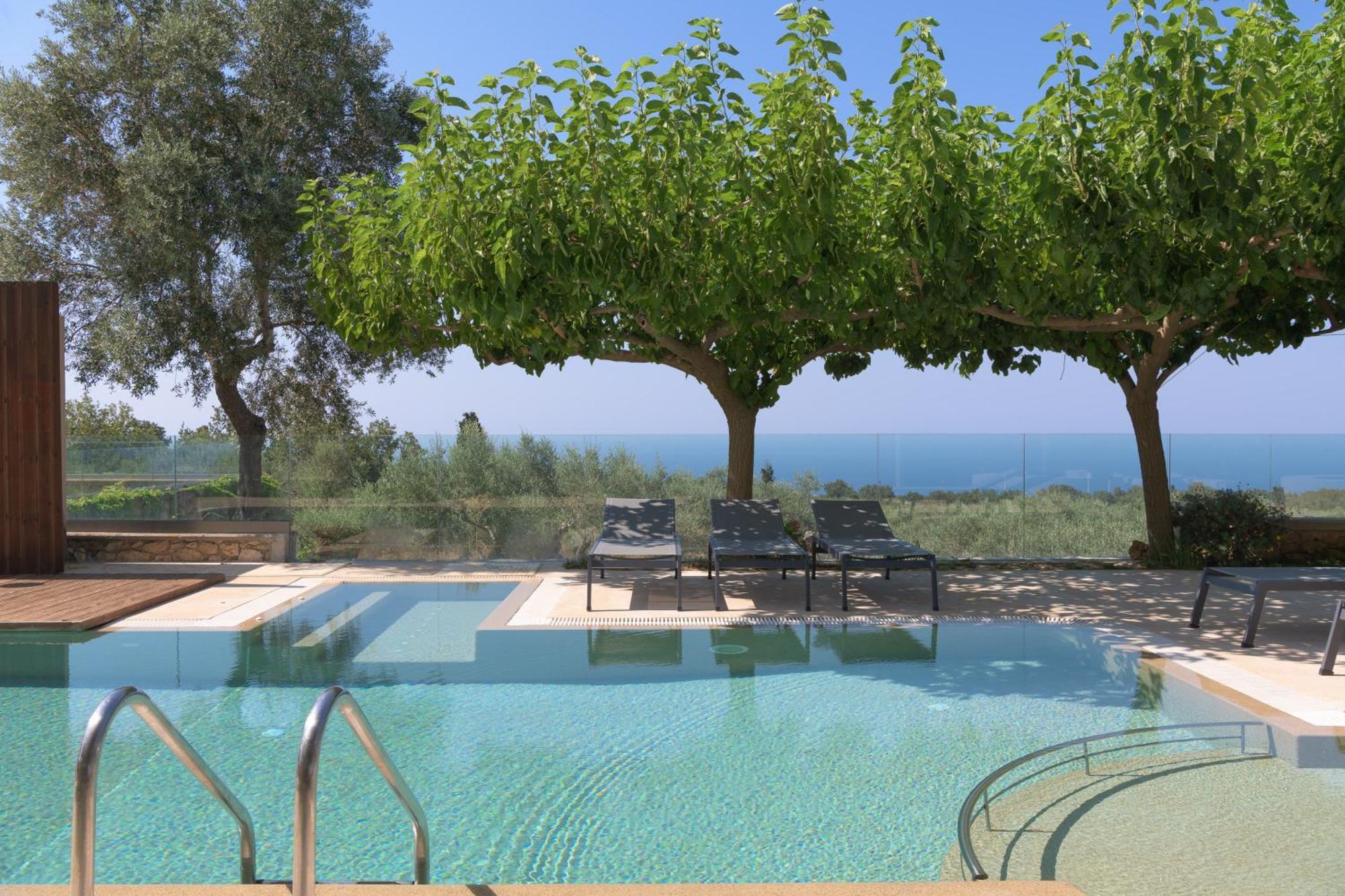 Thetree Villa, With Heated Pool & Spa Whirlpool Gállos Exterior foto