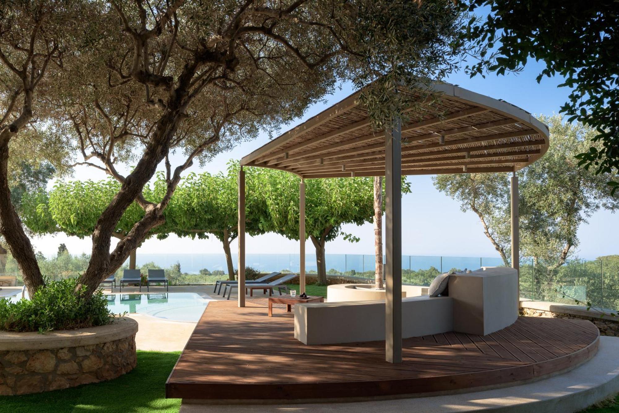 Thetree Villa, With Heated Pool & Spa Whirlpool Gállos Exterior foto